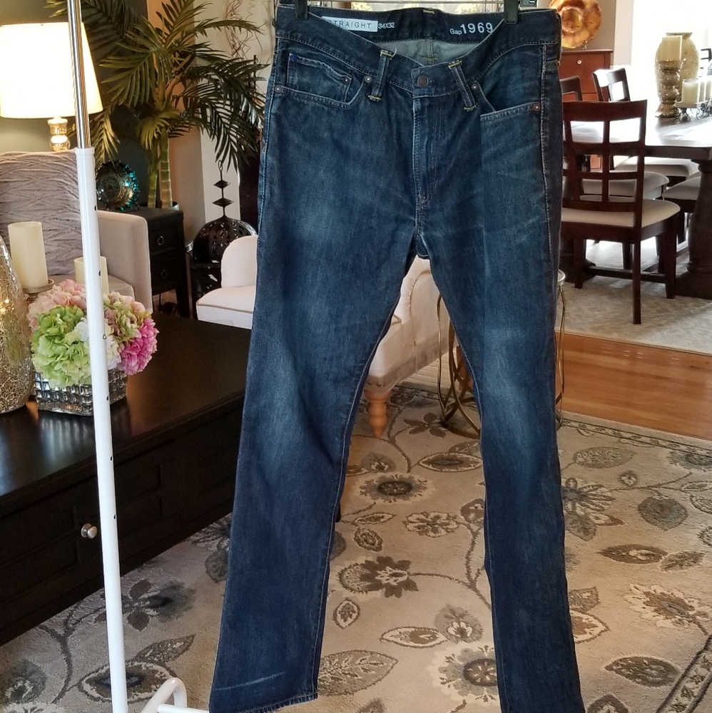 NWOT Men's Premium Gap 1969 Straight leg jeans